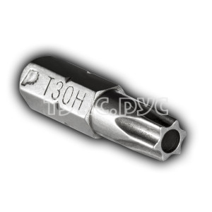 Бита отверточная Torx Tamper-30 х 25мм (2шт), блистер