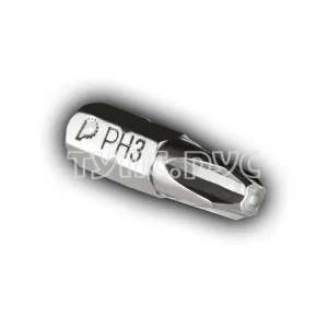 Бита отверточная PH-3 х 25мм (2шт), блистер