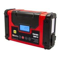 Пусковое устройство Energia 5001 Li QUATTRO ELEMENTI (12В, 20Ач, 500А, 1,9 кг, USB, LCD - дисплей, фонарь, сумка) 240-027
