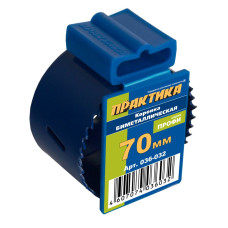 Коронка биметаллическая 70 мм (2 3/4"), клипса Коронка биметаллическая 70 мм (2 3/4"), клипса