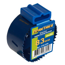 Коронка биметаллическая 83 мм (3 1/4"), клипса Коронка биметаллическая 83 мм (3 1/4"), клипса