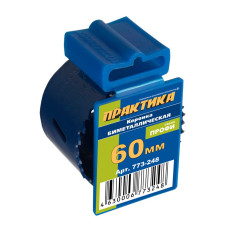 Коронка биметаллическая 60 мм , (1шт), клипса Коронка биметаллическая 60 мм , (1шт), клипса