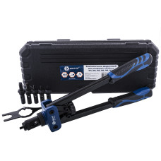 Заклепочник 360 мм, двуручный, M3, M4, M5, M6, M8, M10, кейс 243-578 Кобальт