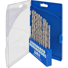 Набор сверл по металлу, серия "Профи", 19 шт, 1-10 мм Набор сверл по металлу, серия "Профи", 19 шт, 1-10 мм