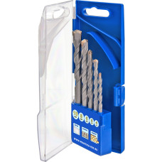 Набор сверл по бетону, 5 шт, 4,5,6,8,10 мм Набор сверл по бетону, 5 шт, 4,5,6,8,10 мм