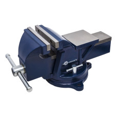 Тиски слесарные поворотные, ширина губок 150 мм