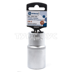 Головка торцевая глубокая 1/2", 30 мм