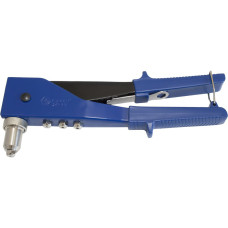 Заклепочник 260 мм, переставной 0-90 град., заклепки 2,4-3,2-4,0-4,8 мм 243-516 Кобальт