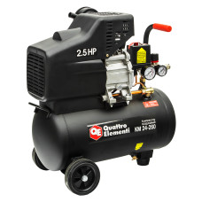 Компрессор поршневой масляный KM 24-260 (260л/мин, 24л, 2,5 л.с, 8 бар, 25кг) Компрессор поршневой масляный KM 24-260 (260л/мин, 24л, 2,5 л.с, 8 бар, 25кг)