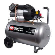 Компрессор поршневой масляный DV-400-100 (400 л/мин, 100л, 3л.с, 8 бар, 56 кг, V-образный) 771-718 Компрессор поршневой масляный DV-400-100 (400 л/мин, 100л, 3л.с, 8 бар, 56 кг, V-образный) 771-718