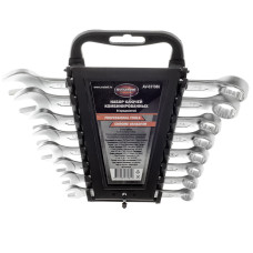 Набор ключей комбинированных AV Steel 8 предметов AV-031080 Набор ключей комбинированных AV Steel 8 предметов AV-031080