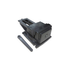 Станочные тиски 160мм, поворотные, с открытым винтом, серия QB GRIFF b241202