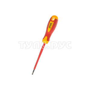 Диэлектрическая шлицевая отвертка SL3.5*100мм, до 1000V Berger BG BG1052 