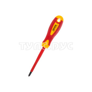 Диэлектрическая крестовая отвертка PH2*100мм, до 1000V Berger BG BG1057