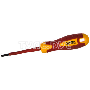 Диэлектрическая крестовая отвертка PZ1*80мм, до 1000V Berger BG BG1059 