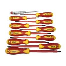 Набор диэлектрических отверток до 1000V, 11шт Berger BG BG1066 