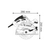 Циркулярная пила Bosch GKS 165 0601676100