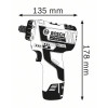 Аккумуляторный шуруповерт Bosch GSR 12V-20 HX Solo 