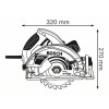 Дисковая пила Bosch GKS 65 0601667000