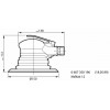 Пневматическая эксцентриковая шлифмашина Bosch 0607350199