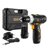 Аккумуляторная дрель-шуруповерт DEKO GCD12DU3 SET 4 в кейсе + оснастка 13 шт 063-4140