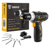 Аккумуляторная дрель-шуруповерт DEKO GCD12DU3 SET2 FU-Li-Ion + оснастка 13 шт 063-4146