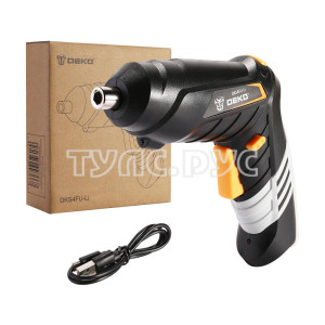 Аккумуляторная отвертка DEKO DKS4FU-Li 063-4150