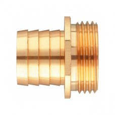 Штуцер для шланга 1" с наружной резьбой 1" DENZEL 97271 Штуцер для шланга 1" с наружной резьбой 1" DENZEL 97271