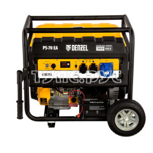 Бензиновый генератор Denzel PS 70 EA, 7,0 кВт, 230В, 25л 946894