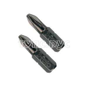Felo Бита крестовая ударная PZ 1X25, 2шт 02101036