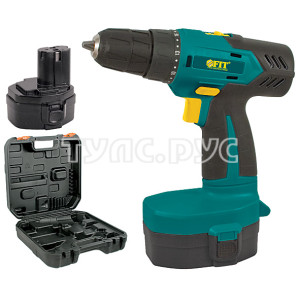 Аккумуляторная дрель-шуруповерт FIT CD-18CSP 80185