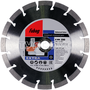 Алмазный диск Universal Extra  диам. 230/22.2.
