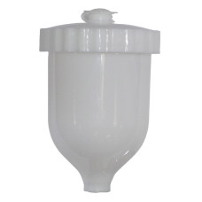 Бачок для краскораспылителя BASIC G600 0.6л полипропиленовый. Бачок для краскораспылителя BASIC G600 0.6л полипропиленовый.