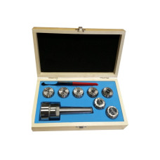 Патрон цанговый GRIFF MSB5-ER40 хвостовик конус Морзе, DIN228-A, с набором цанг 7 шт. 6-25 мм M24 b220241 Патрон цанговый GRIFF MSB5-ER40 хвостовик конус Морзе, DIN228-A, с набором цанг 7 шт. 6-25 мм M24 b220241