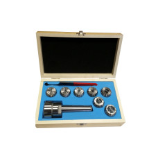 Патрон цанговый GRIFF MSB5-ER40 хвостовик конус Морзе, DIN228-A, с набором цанг 7 шт. 6-25 мм M20 b220246 Патрон цанговый GRIFF MSB5-ER40 хвостовик конус Морзе, DIN228-A, с набором цанг 7 шт. 6-25 мм M20 b220246