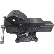 Тиски слесарные GRIFF 150 мм, серия PRO, поворотные, стальные, с наковальней 17кг g164030