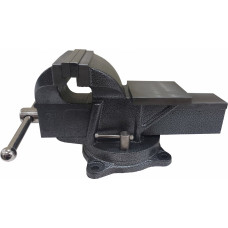 Тиски слесарные GRIFF 200 мм, серия PRO, поворотные, стальные, с наковальней g164032