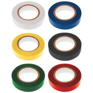 Изолента ROLLIX ПВХ 19 мм x 0,15 мм х 20 м, красная