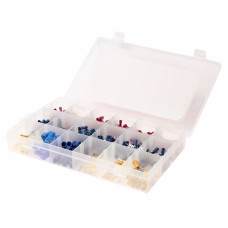 Набор клемм автомобильных изолированных 530шт, 18 типоразмеров (в боксе) JTC /1/20 JTC-2027