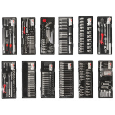 Тележка инструментальная JTC-5641 (8 секций) в комплекте с набором инструментов (496 предметов) JTC /1 JTC-5641+496 Тележка инструментальная JTC-5641 (8 секций) в комплекте с набором инструментов (496 предметов) JTC /1 JTC-5641+496