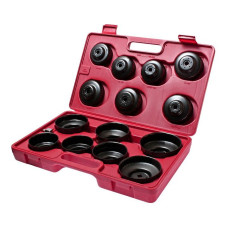 Набор съемников масляных фильтров ("чашки") в кейсе 14 предметов JTC /1/6 JTC-JW0001 Набор съемников масляных фильтров ("чашки") в кейсе 14 предметов JTC /1/6 JTC-JW0001