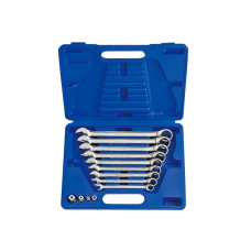 Набор комбинированных трещоточных ключей, 8-19 мм, кейс, 13 предметов KING TONY 13213MR