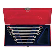 Набор накидных ключей, Е6-Е24, кейс, 6 предметов KING TONY 1406PR Набор накидных ключей, Е6-Е24, кейс, 6 предметов KING TONY 1406PR