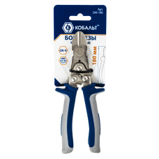 Бокорезы КОБАЛЬТ рычажные 160 мм, CR-V (1 шт.) подвес Бокорезы КОБАЛЬТ рычажные 160 мм, CR-V (1 шт.) подвес