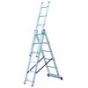 Трехсекционная алюминиевая лестница 3х6 Krause Corda 013361