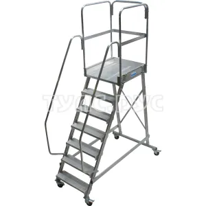 Лестница с площадкой Krause 7 ступеней 820051