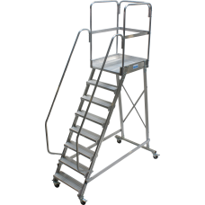 Лестница с площадкой Krause 8 ступеней 820068 Лестница с площадкой Krause 8 ступеней 820068