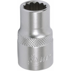 Головка торцевая стандартная двенадцатигранная 1/2 000-42016 Головка торцевая стандартная двенадцатигранная 1/2 000-42016