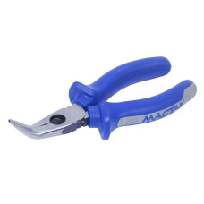 Пассатижи удлиненные тонкие загнутые 160 мм, держатель МАСТАК 030-11160H Пассатижи удлиненные тонкие загнутые 160 мм, держатель МАСТАК 030-11160H