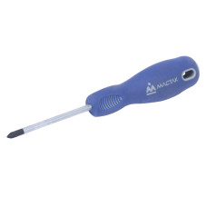Отвертка крестовая Phillips 1х75 мм, держатель МАСТАК 041-01075H Отвертка крестовая Phillips 1х75 мм, держатель МАСТАК 041-01075H